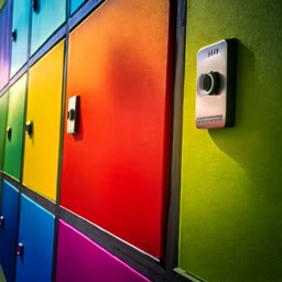 Fleißiges Kleines Mädchen, Das Auf Papier Im Hellen Wohnzimmer Zu Hause Zeichnet